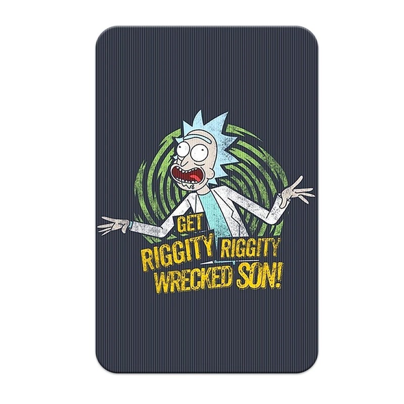 استیکر کارت پرمانه مدل سه بعدی طرح Rick and Morty کد pm3d.2850