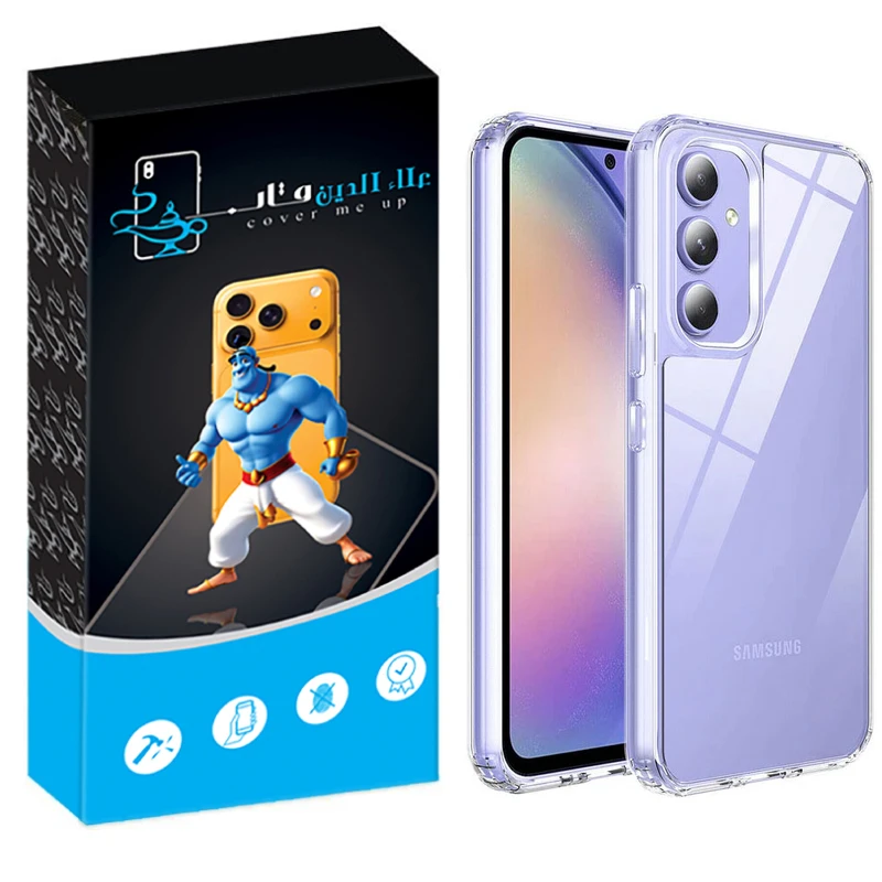 کاور علاالدین قاب مدل Crystal مناسب برای گوشی موبایل سامسونگ Galaxy A25