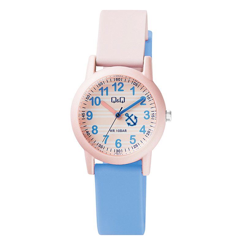 ساعت مچی عقربه ای دخترانه کیو اند کیو مدل VS49J002Y ساعت مچی عقربه ای دخترانه کیو اند کیو مدل VS49J002Y