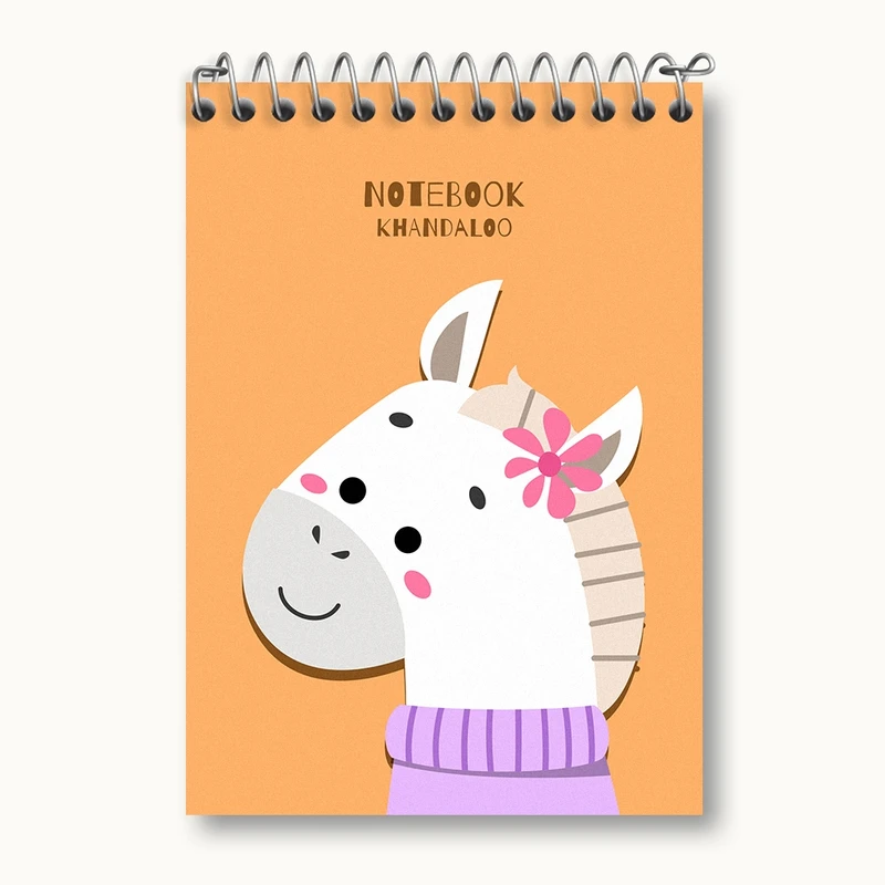 دفتر یادداشت 50 برگ خندالو مدل الاغ بامزه کد N1093