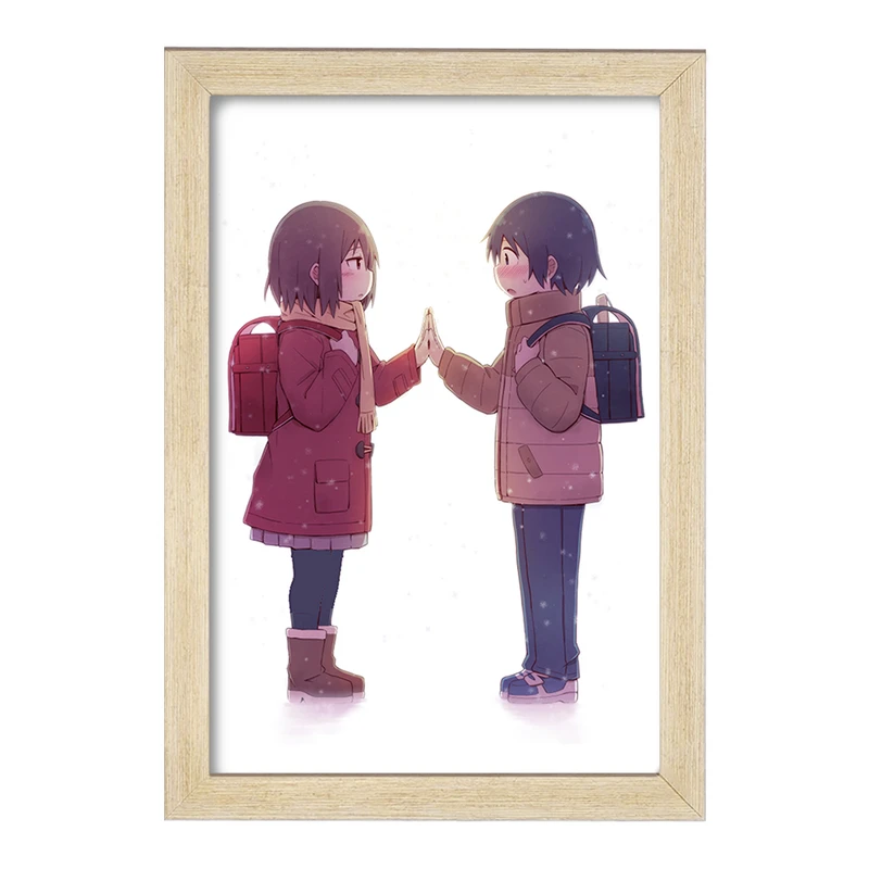 تابلو خندالو مدل ساتورو و کایو انیمه اریزد کد 32220