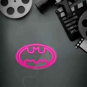 چراغ دیواری نئون دیزاین طرح Batman_PN