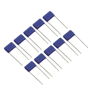 خازن پلی استر 5600 پیکوفاراد 2A مدل 562K بسته 10 عددی