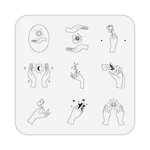 زیر لیوانی کاکتی طرح عاشقانه مدل mp39429