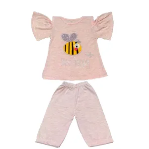 ست بلوز و شلوارک دخترانه مدل زنبورک