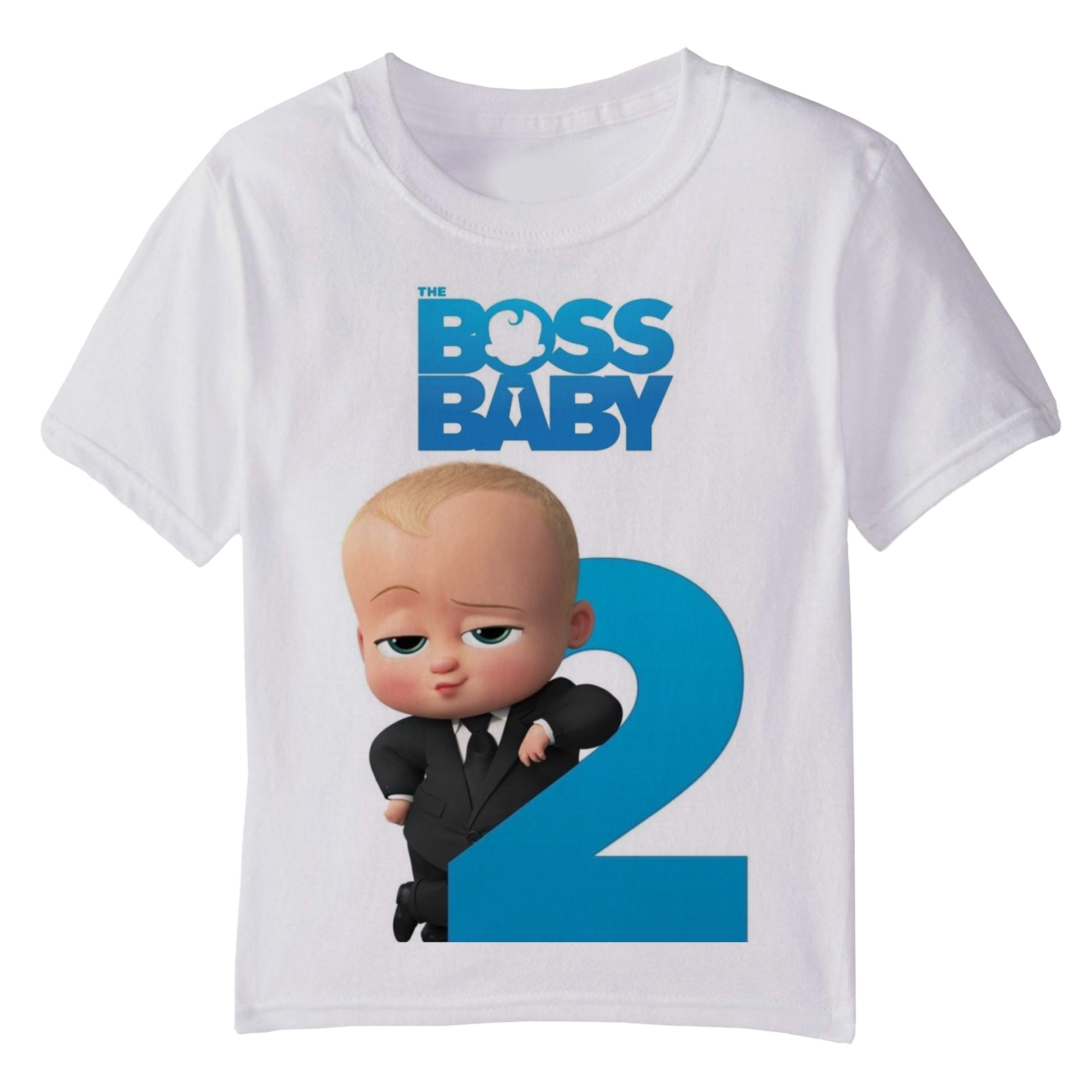 تی شرت آستین کوتاه بچگانه مدل تم تولد بچه رئیس 003