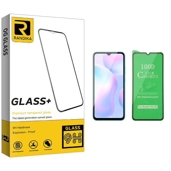 محافظ صفحه نمایش سرامیکی راندیکا مدل GLD مناسب برای گوشی موبایل Redmi 9A