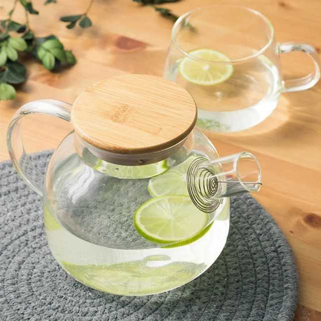 قوری مادام کوکو مدل شیشه ای کد HB_2 قوری مادام کوکو مدل شیشه ای کد HB_2