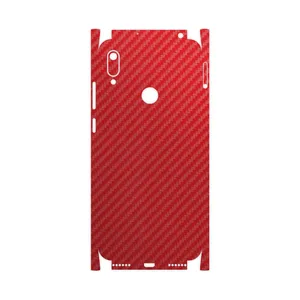 MAHOOT Red-Fiber-FullSkin Cover Sticker for Huawei Y6 Prime 2019