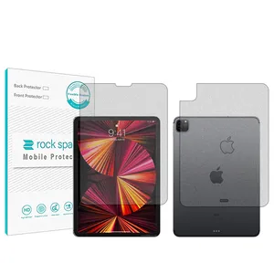 Rockspace model HyMTT screen protector suitable for Apple iPad Pro 11 2021 tablet along with tablet back protector