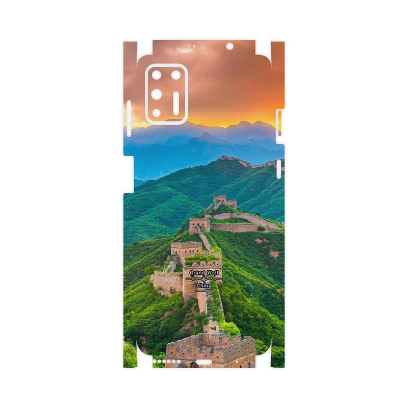 برچسب پوششی ماهوت مدل China Grand Wall-FullSkin مناسب برای گوشی موبایل موتورولا Moto G9 Plus