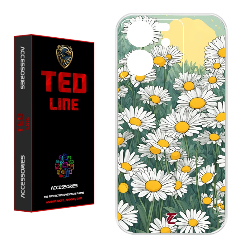 کاور تدلاین طرح گل بابونه کد 1141 مناسب برای گوشی موبایل شیائومی Mi 13T / 13T Pro
