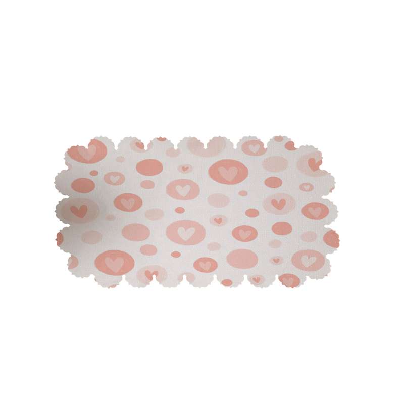 رومیزی طرح قلب کد 8157R