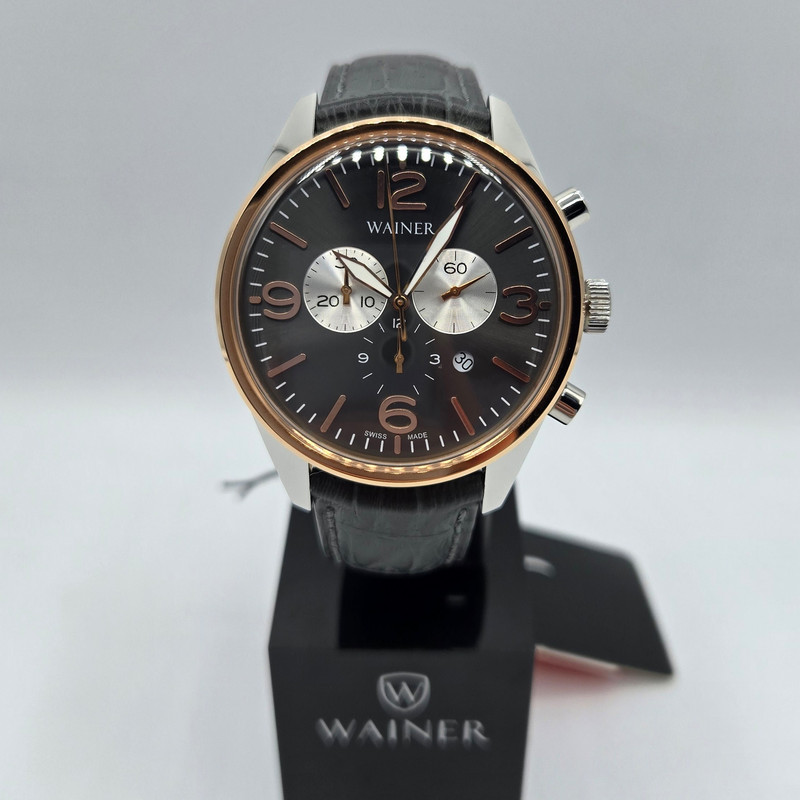 ساعت مچی عقربه‌ای مردانه کوارتز کرونوگراف واینر مدل WA.13426-M