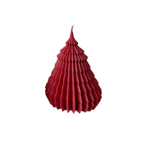 شمع  مدل کاج شیاردار