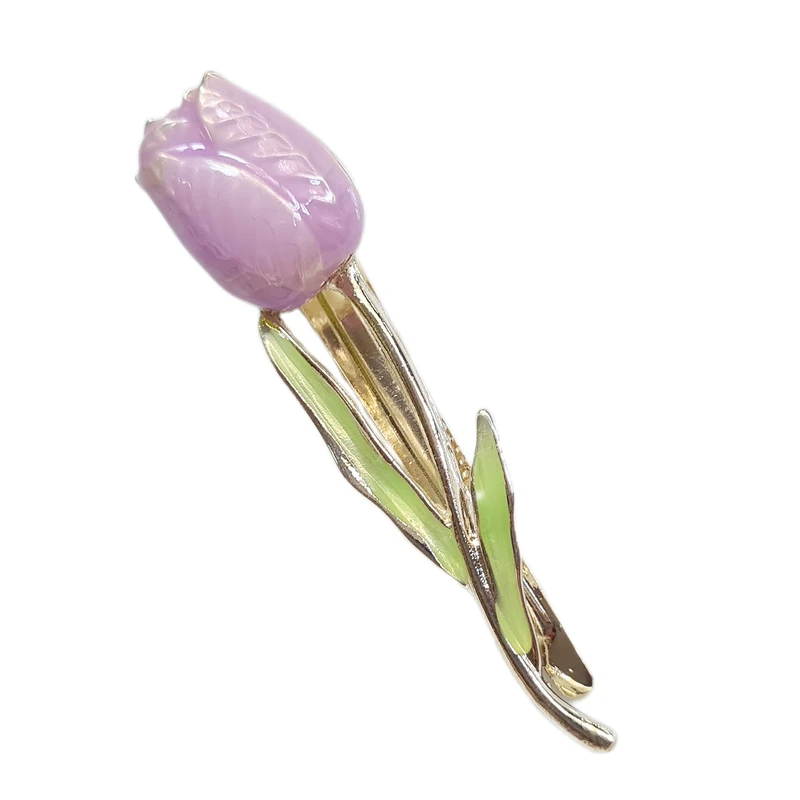 گیره مو زنانه مدل لاله پنسی کد y 14