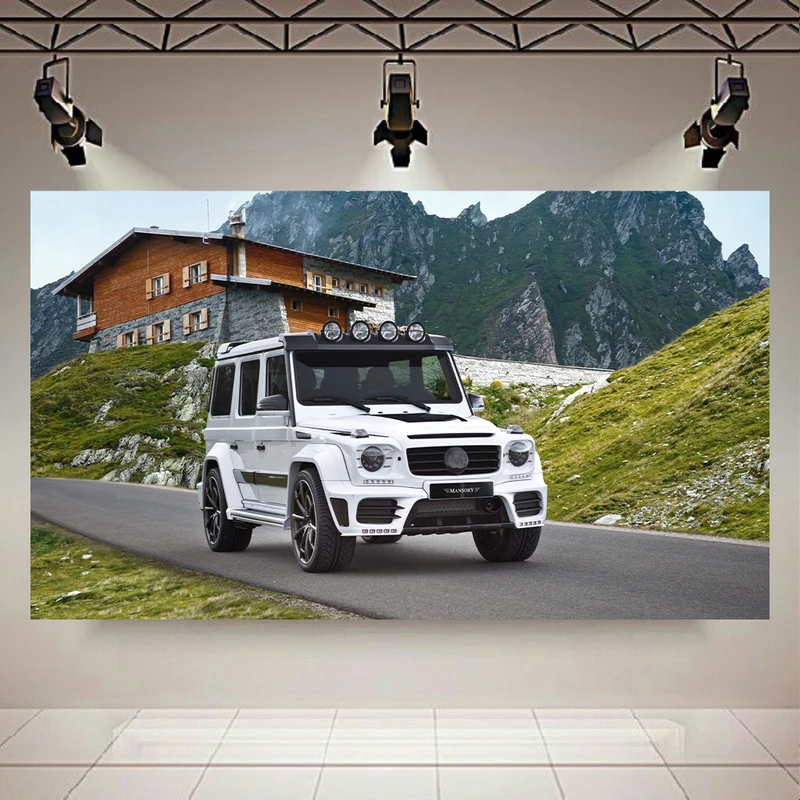 تابلو شاسی طرح ماشین مدل مرسدس بنز G-class منصوری کد AR5910