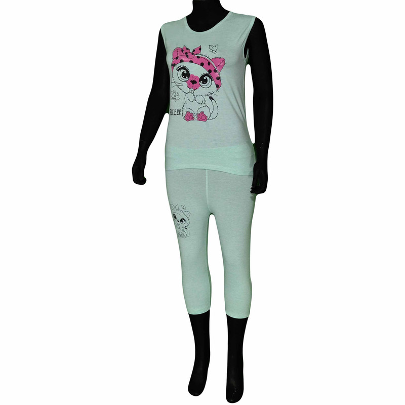 ست تاپ و شلوارک زنانه مدل آنا کد 01