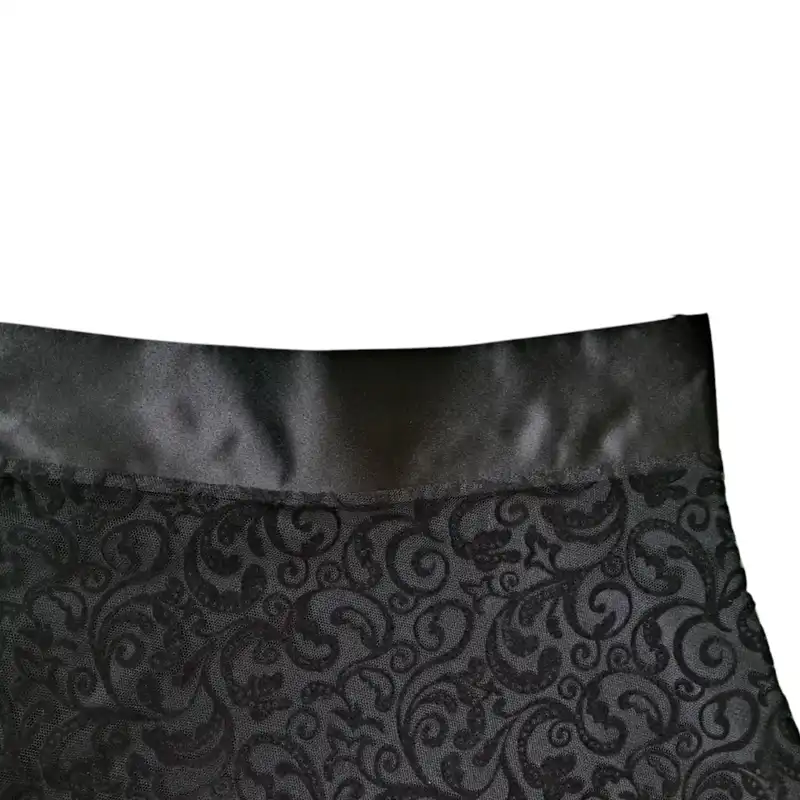 دامن راسته زنانه مدل 10314 رنگ مشکی