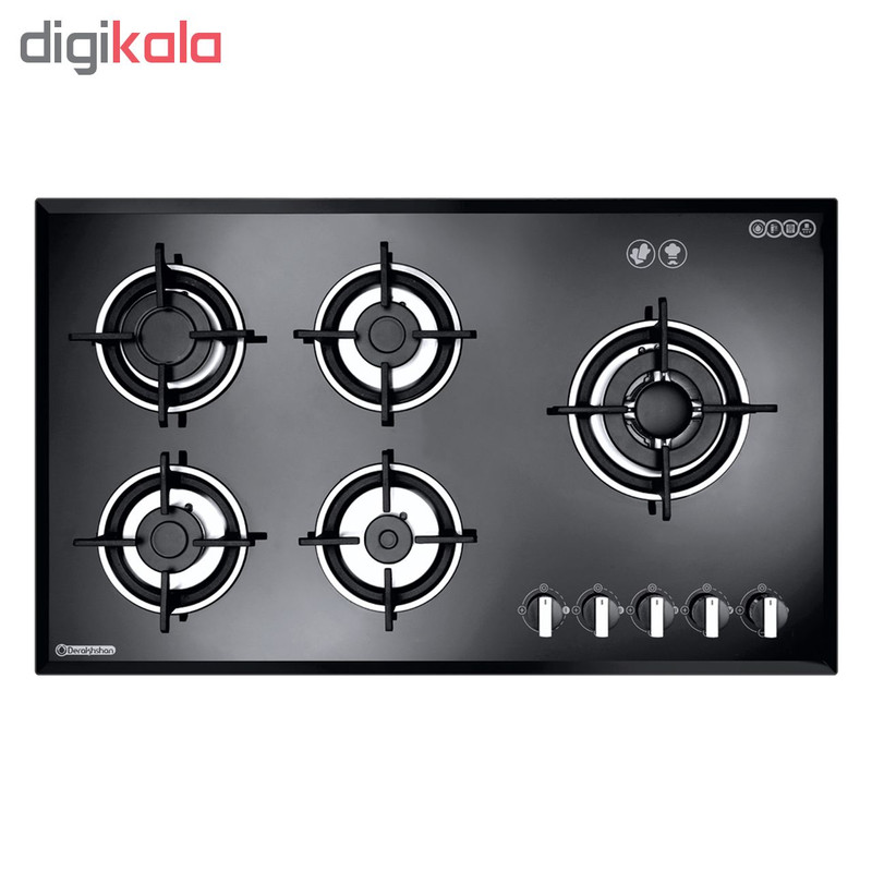 هود و اجاق گاز صفحه ای درخشان مدل آپریل G604