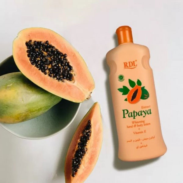 لوسیون بدن آر دی ال مدل papaya حجم 600 میلی لیتر لوسیون بدن آر دی ال مدل papaya حجم 600 میلی لیتر