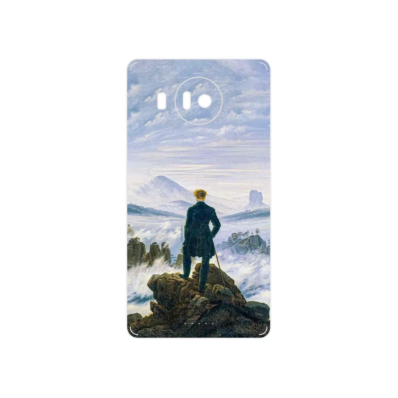 برچسب پوششی ماهوت مدل Wanderer above the Sea of Fog مناسب برای گوشی موبایل مایکروسافت Lumia 950 XL