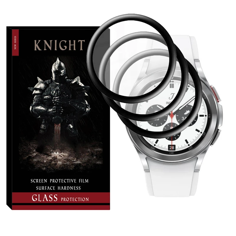 محافظ صفحه نمایش نانو نایت مدل Pmma-KT مناسب برای ساعت هوشمند سامسونگ Galaxy Watch 4 Classic 46mm بسته سه عددی