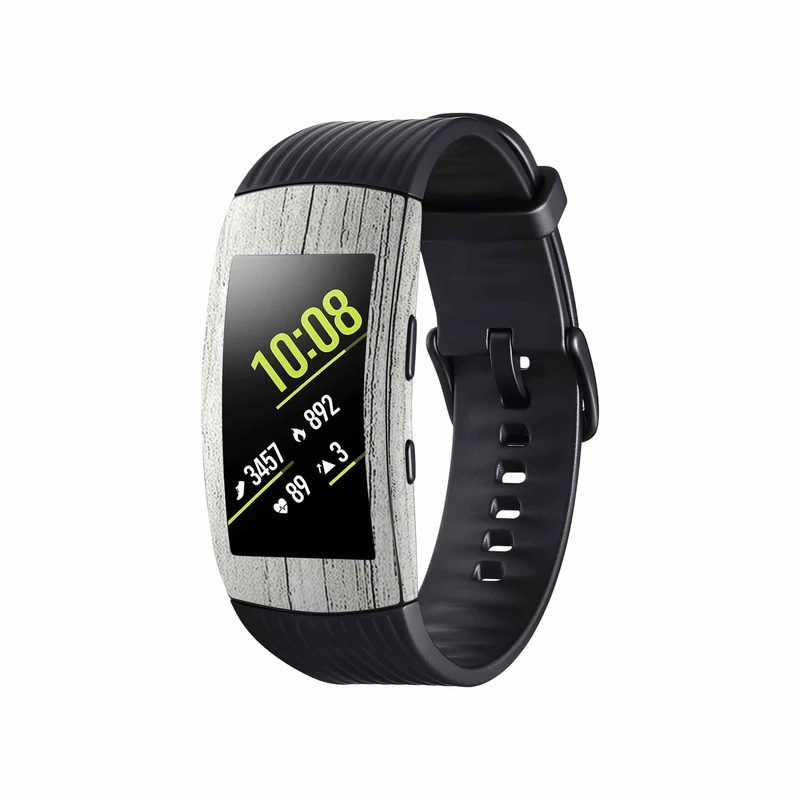 برچسب ماهوت طرح White-Wood مناسب برای ساعت هوشمند سامسونگ Galaxy Gear Fit 2 Pro