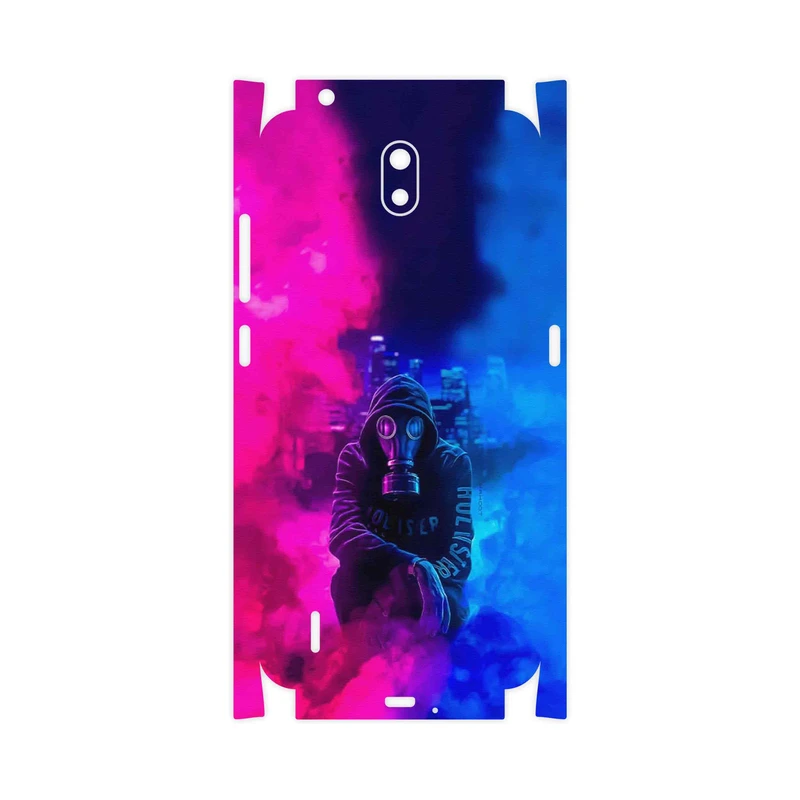 برچسب پوششی ماهوت مدل Smoke Rainbow Digital Art 2-FullSkin مناسب برای گوشی موبایل نوکیا C1