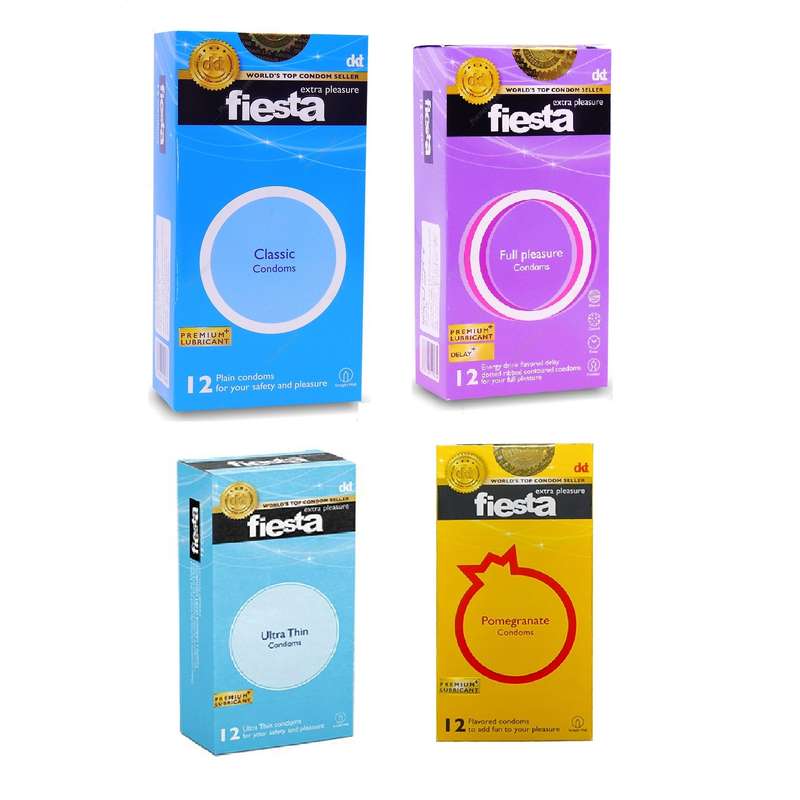 کاندوم فیستا مدل Ultra Thin مجموعه 4 عددی