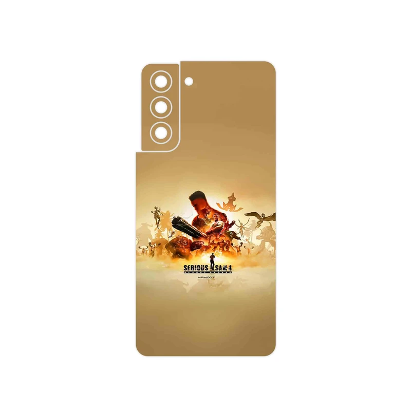 برچسب پوششی ماهوت مدل Serious Sam Game Series مناسب برای گوشی موبایل سامسونگ Galaxy S21 5G