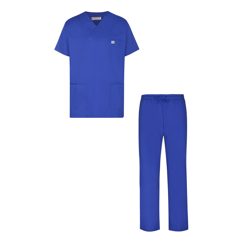 ست روپوش و شلوار جراحی مونوتیپ مدل A-015-SK