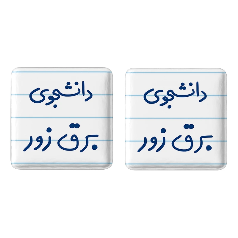 مگنت خندالو مدل دانشجوی برق زور کد 6622 مجموعه 2 عددی