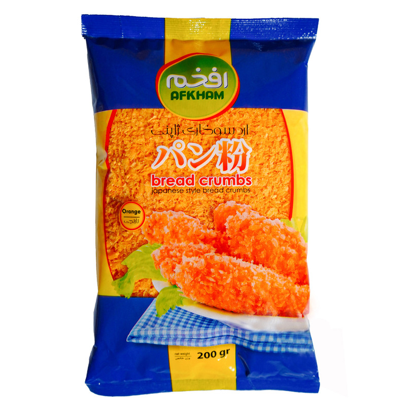 آرد سوخاری ژاپنی پانکو نارنجی افخم - 200 گرم
