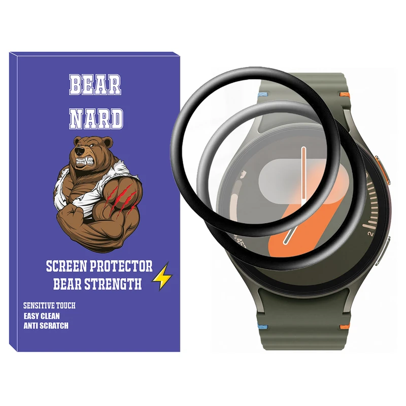 محافظ صفحه نمایش نانو برنارد مدل Pmma-BR مناسب برای ساعت هوشمند سامسونگ Galaxy Watch 7 44mm بسته دو عددی