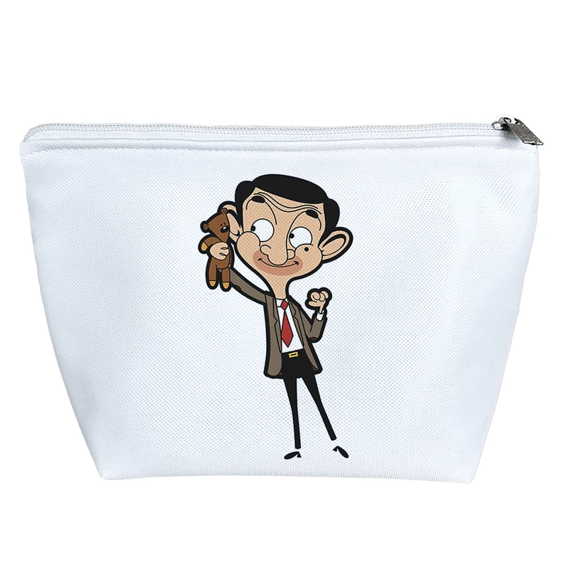 کیف لوازم آرایش دخترانه خندالو مدل مستر بین Mr Bean کد 812