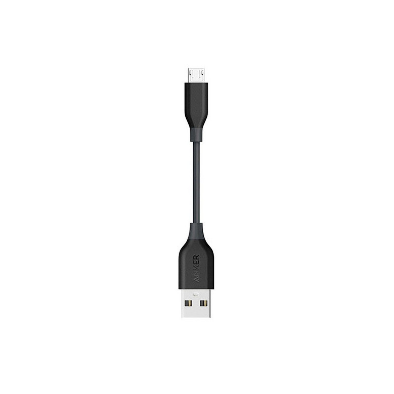 کابل تبدیل USB به microUSB انکر مدل A8135 PowerLine طول 0.1 متر