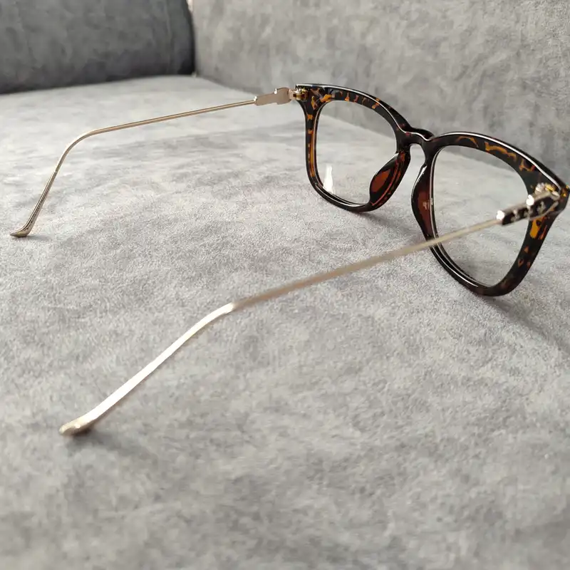 فریم عینک طبی مدل ویفرر کائوچو پلنگی کد 0166