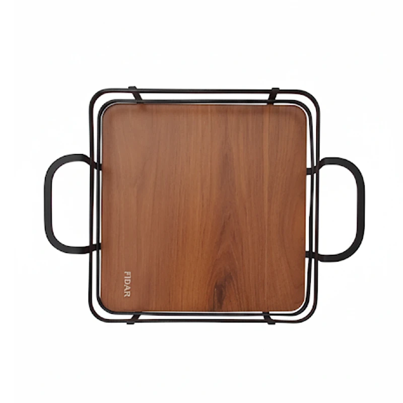 سینی دسته دار فیدار مدل square سایز 25×25 سانتی متر 