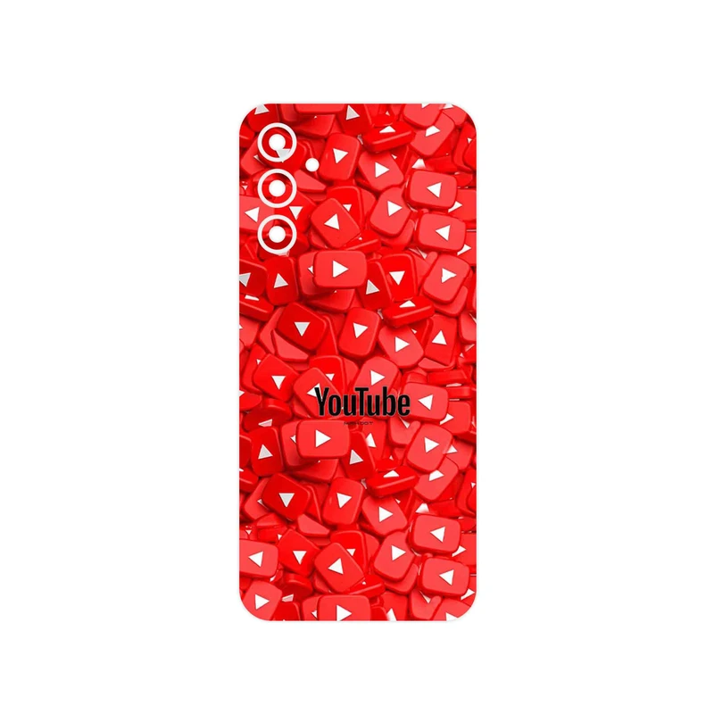 برچسب پوششی ماهوت مدل Youtube مناسب برای گوشی موبایل سامسونگ Galaxy A14