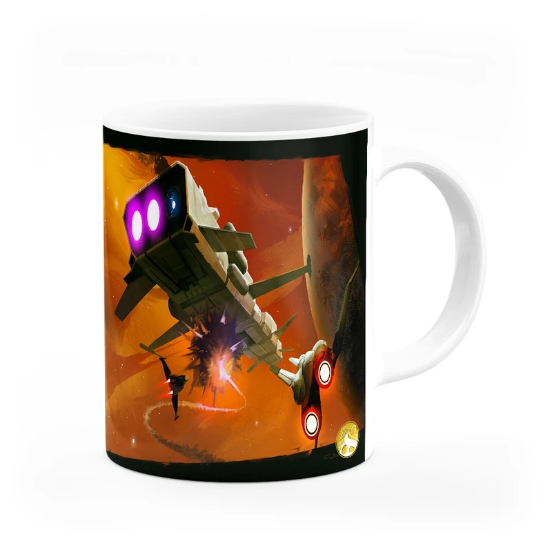 ماگ هومرو طرح No Mans Sky مدل MG7457