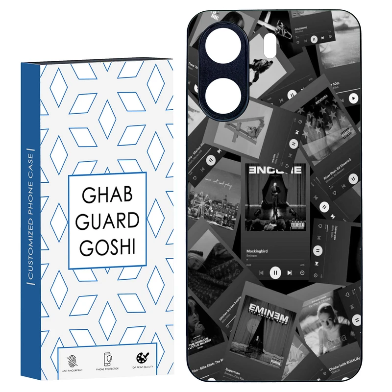 کاور قاب گارد گوشی طرح موزیک کد TPU-265 مناسب برای گوشی موبایل شیائومی REDMI 13C / POCO C65