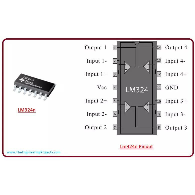 آپ امپ مدل LM324N بسته 2 عددی