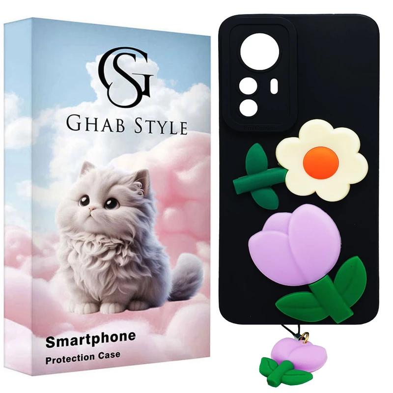 کاور قاب استایل مدل bear مناسب برای گوشی موبایل شیائومی Mi 12T Pro / Mi 12T به همراه بندآویز