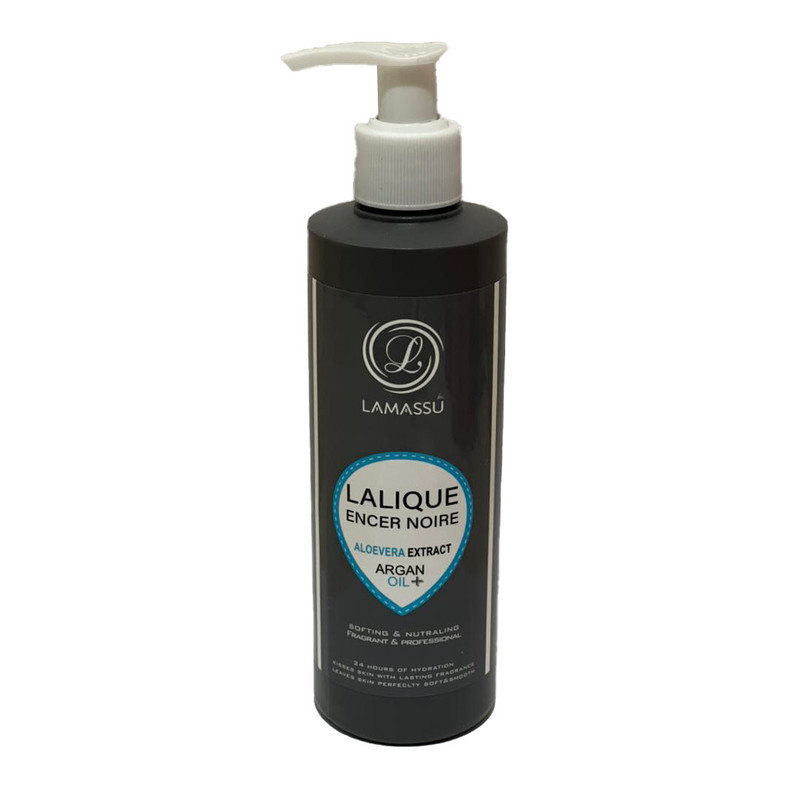کرم آبرسان لاماسو مدل LALIQUE ENCER NOIRE حجم 250 میلی لیتر