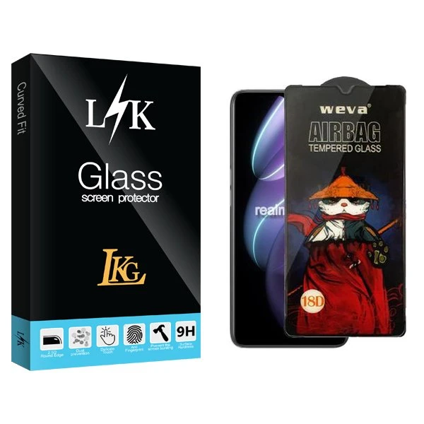 محافظ صفحه نمایش ال کا جی مدل LKK Airbag مناسب برای گوشی موبایل ریلمی V30