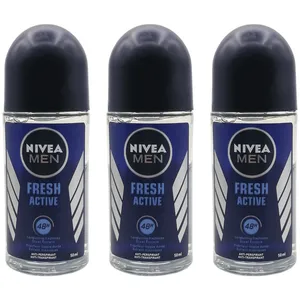 رول ضد تعریق مردانه نیوآ مدل Fresh Active حجم 50 میلی لیتر مجموعه 3 عددی