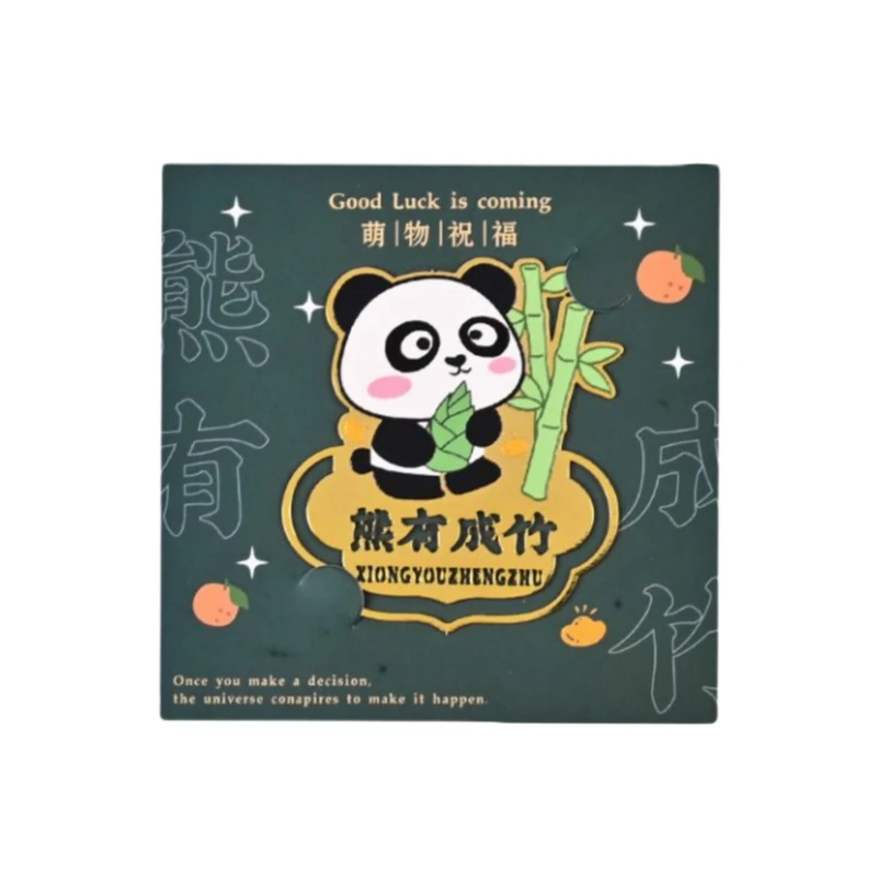نشانگر کتاب مدل Cute Panda & Bamboo