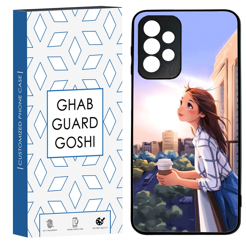 کاور قاب گارد گوشی طرح دخترانه کد TPU-016 مناسب برای گوشی موبایل سامسونگ Galaxy A73