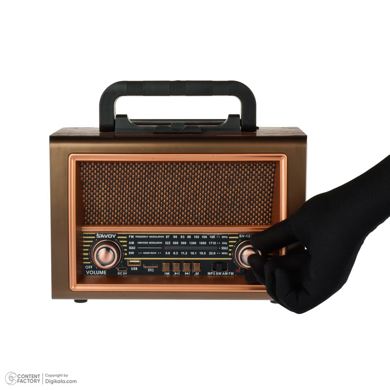رادیو ساووی مدل SV-1230BT